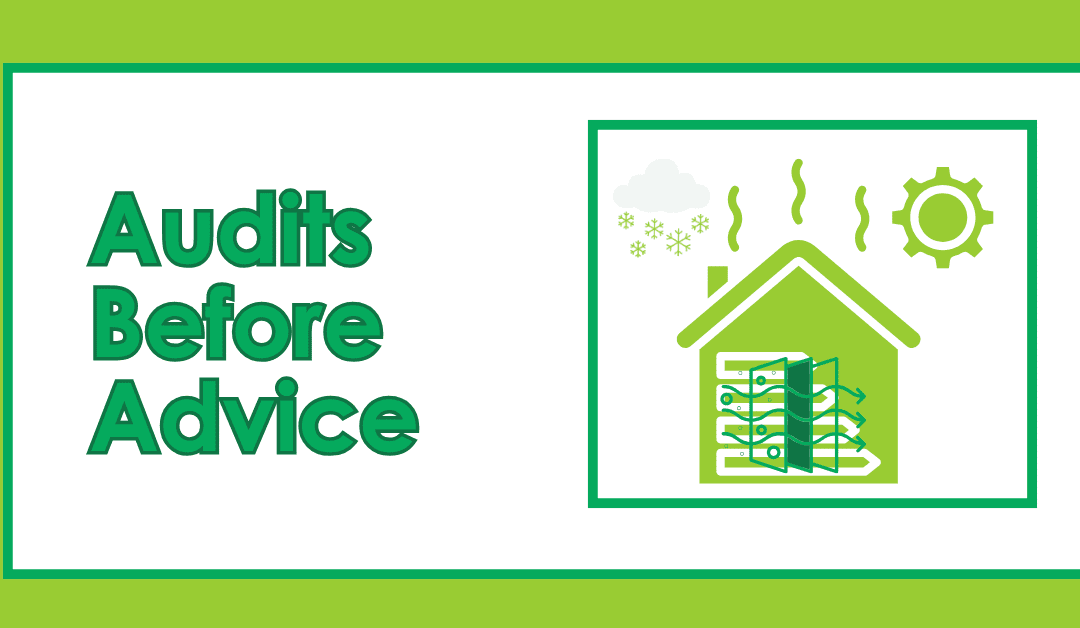 Audits Before Advice