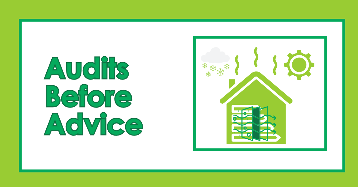 Audits Before Advice