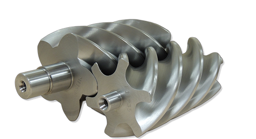 Image shows rotary screws.