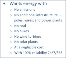 Energy Rant: A Survey, Michaels Energy