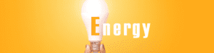 image of light bulb with the words energy