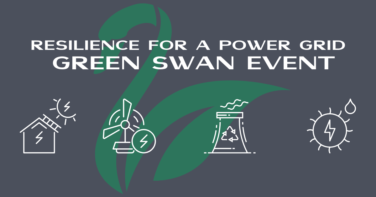 Resilience for a Power Grid Green Swan Event, Michaels Energy