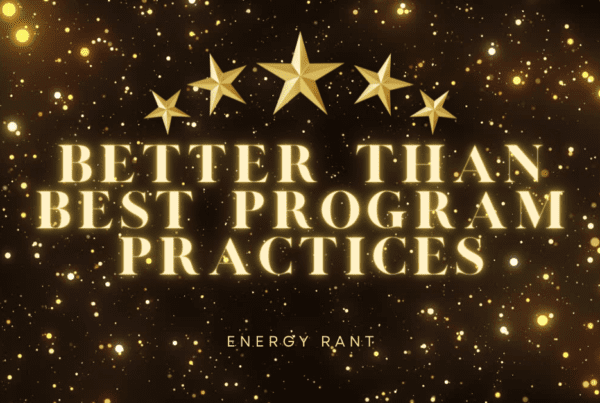 Better than Best Program Practices, Michaels Energy