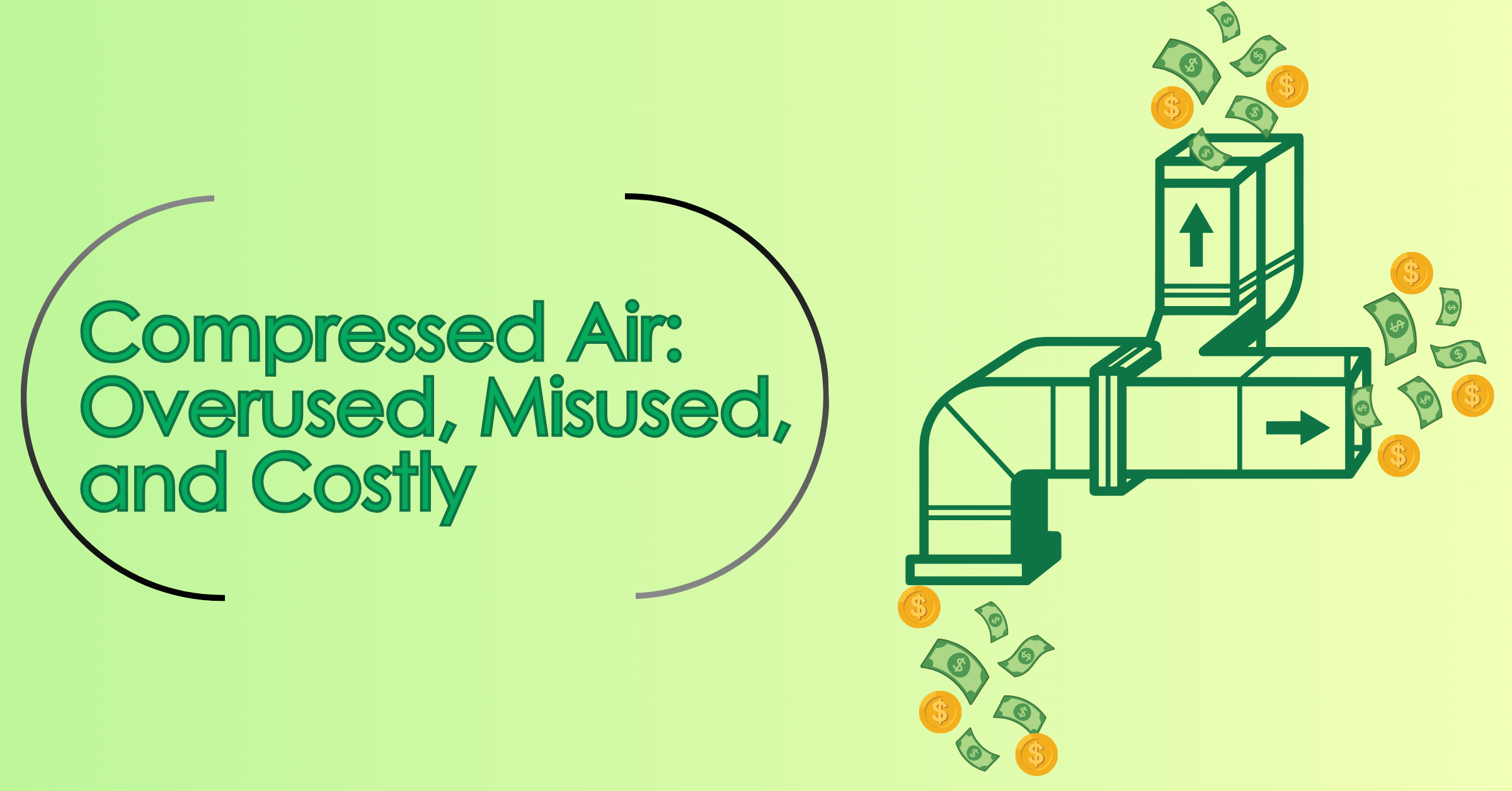 Compressed Air: Overused, Misused, and Costly