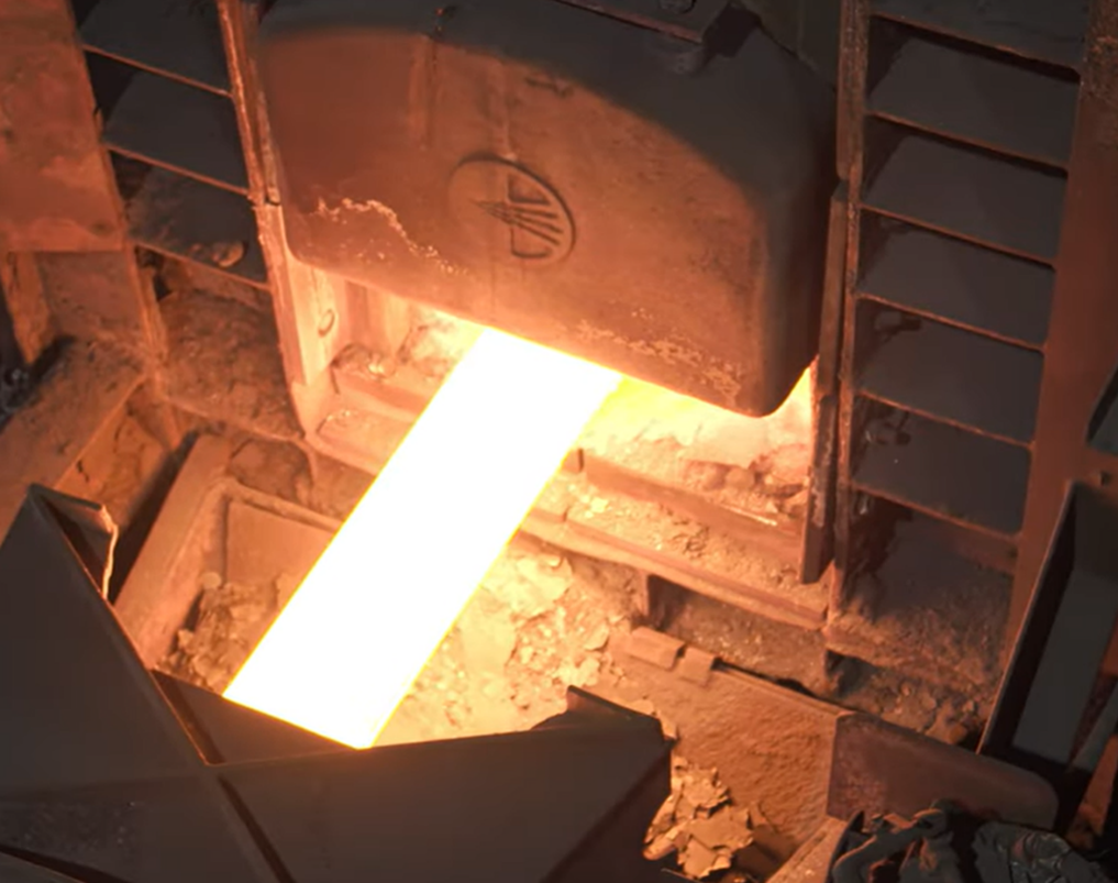 Figure 1 Shows a Billet Set for Rolling