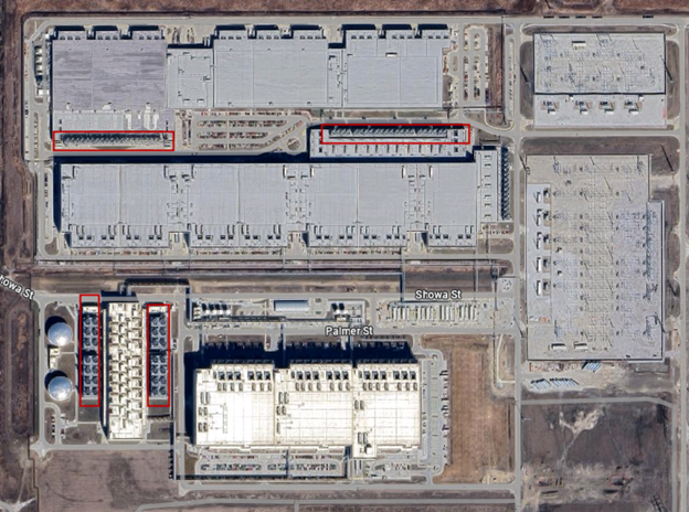 Image shows Google's Council Bluffs.