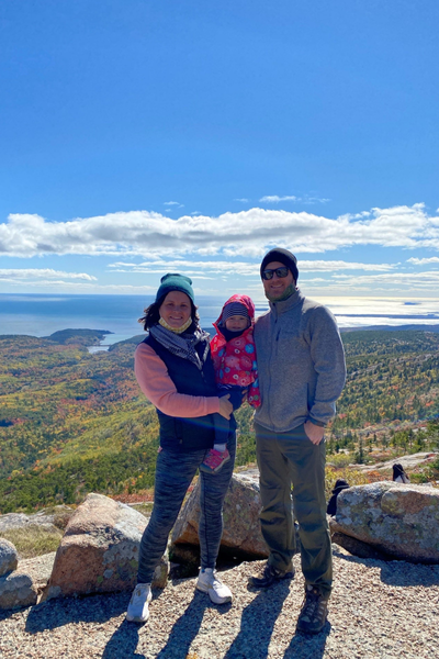 Image shows Chris W and his family.