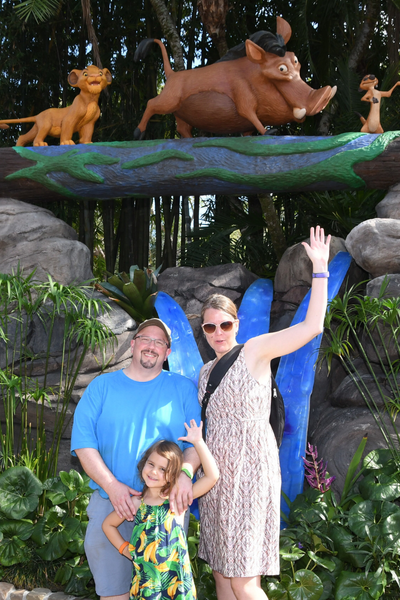 Image shows Scott S and his family.