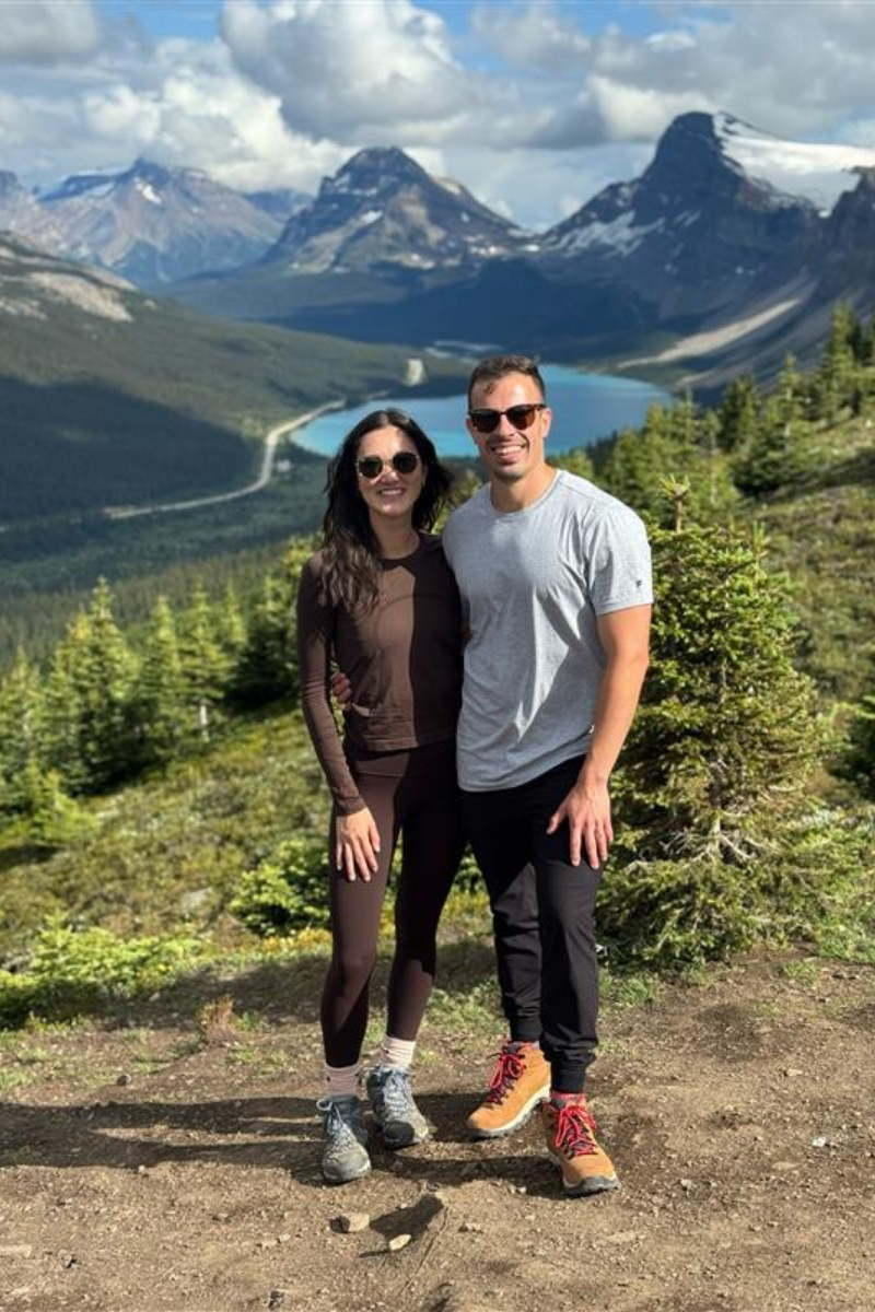 Image shows Jesse and his wife.